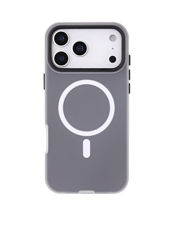 Magnetic Case TPU+PC 2 In 1 Case Black