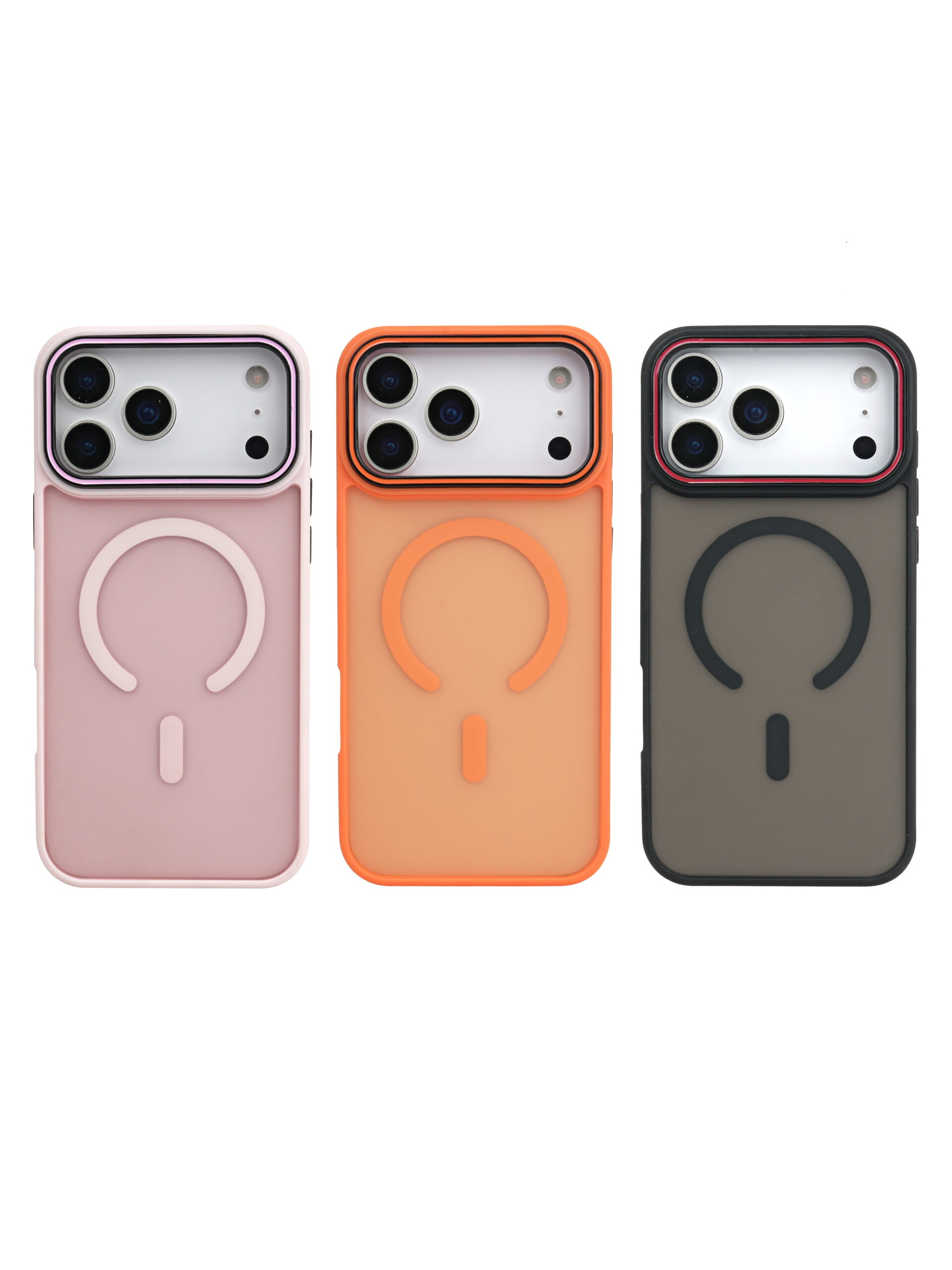 Matte Handfeeling Protector Case with Wireless Charge for iPhone 17 Pro Max - Image 5