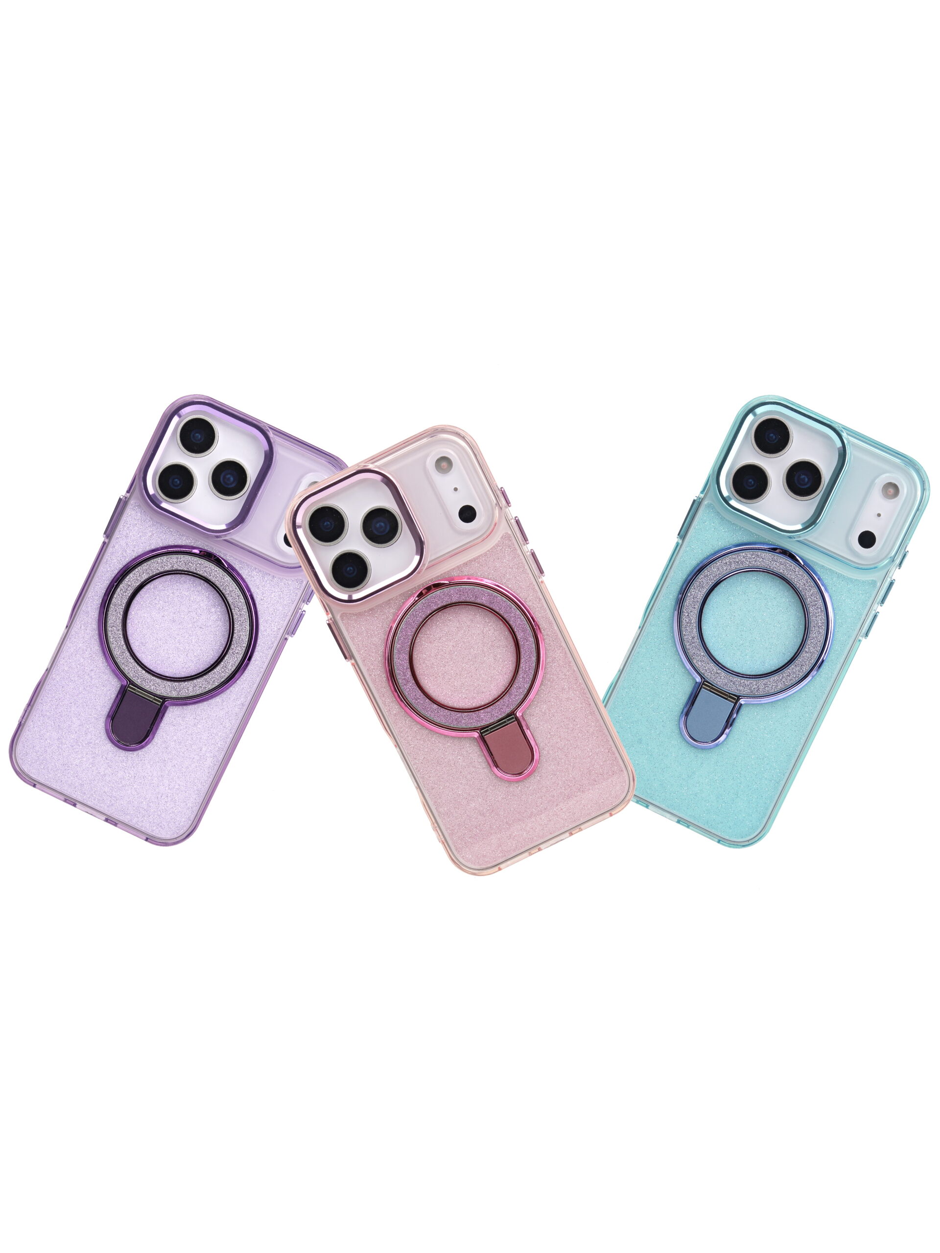 Glitter Print Protector Case for iPhone 17 Pro Max - Image 5